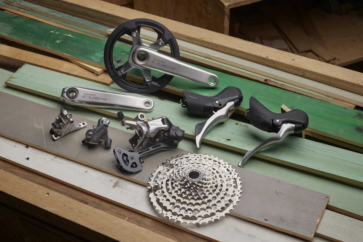 Shimano CUES Polished-Silver: Aesthetic Response to Gravel Rider Demand